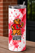 LW Personalized Louise White Prairie Dog Pride Skinny Tumbler