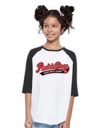 LW Youth/Adult Baseball Fine Jersey Three-Quarter Sleeve Tee
