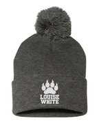 LW 12" Pom-Pom Cuffed Beanie (Copy)