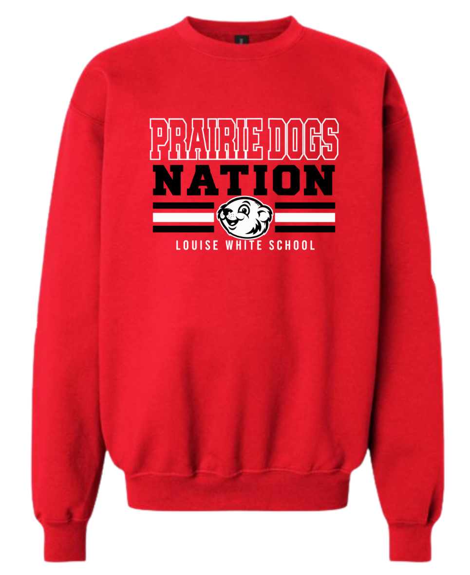 LW Youth/Adult Nation Midweight Crewneck Sweatshirt