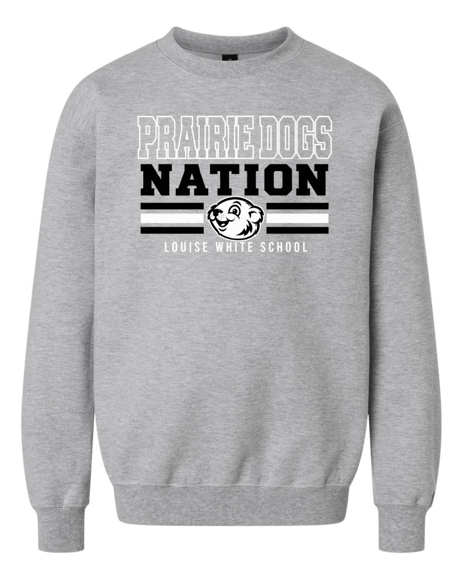 LW Youth/Adult Nation Midweight Crewneck Sweatshirt
