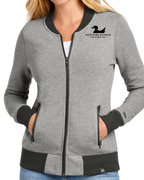 Embroidered New Era® Women's French Terry Baseball Full-Zip
