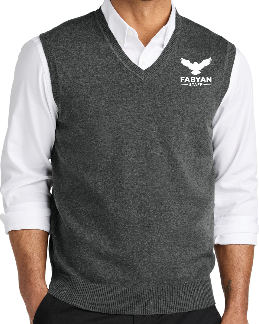 Embroidered Port Authority® Easy Care Sweater Vest