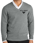 Embroidered Port Authority® Easy Care V-Neck Sweater