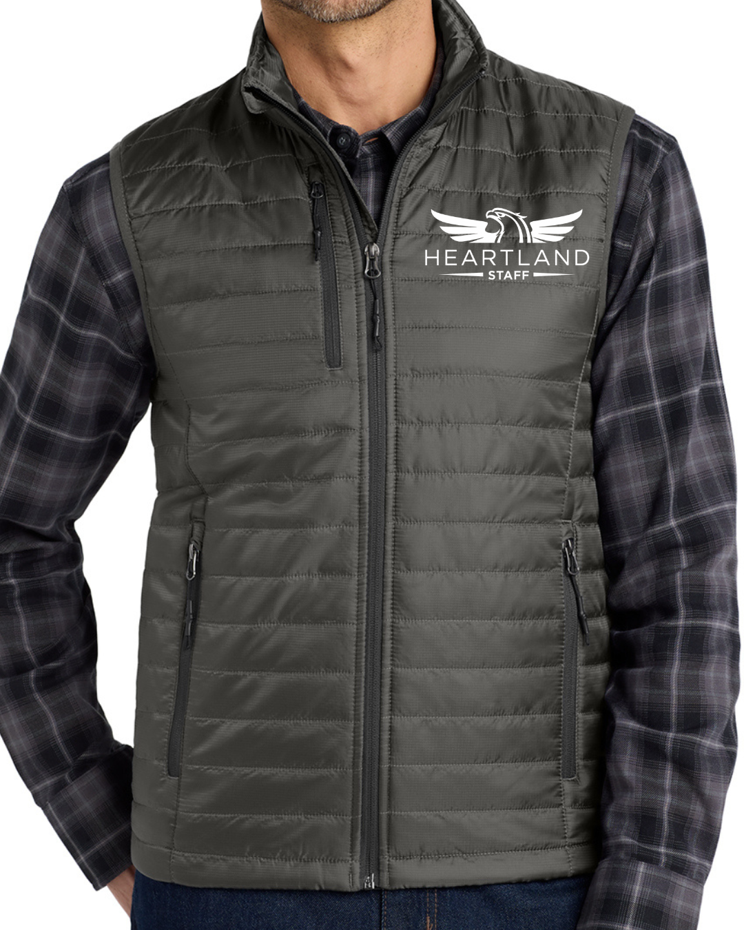 Embroidered Port Authority® Packable Puffy Vest