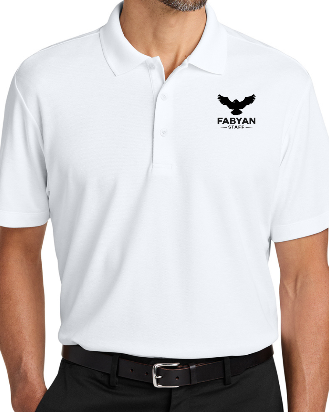 Embroidered Port Authority® Plaited Pique Polo