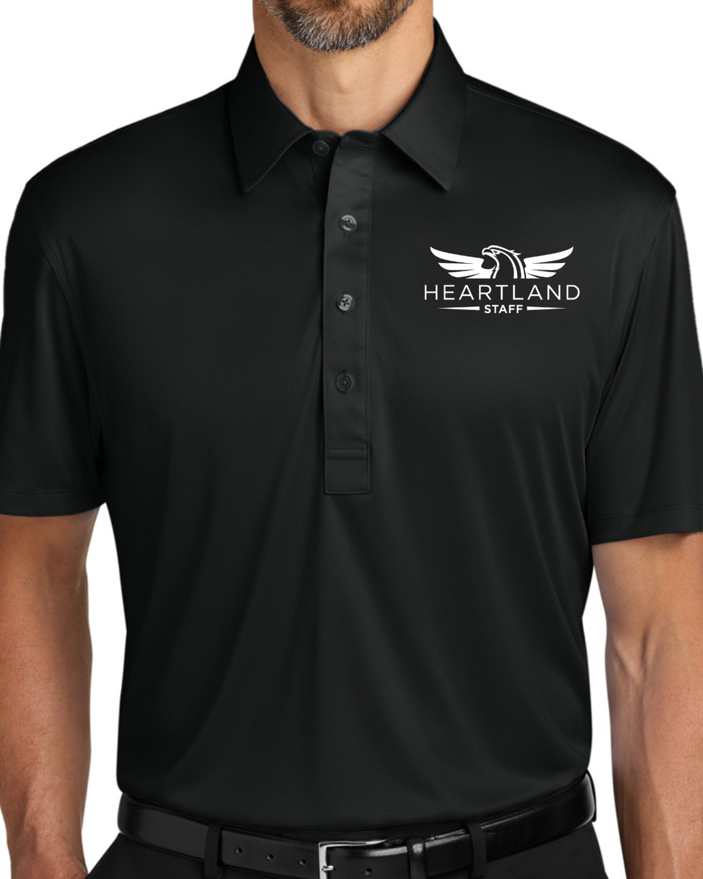 Embroidered Port Authority® Shirt Collar Polo