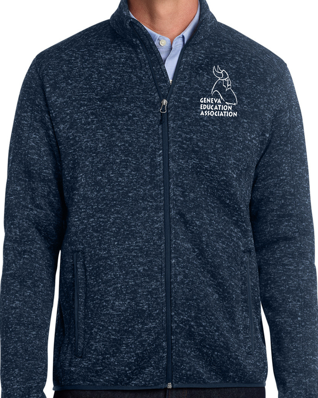 Port Authority® Sweater Fleece Jacket