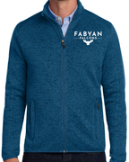 Embroidered Port Authority® Sweater Fleece Jacket