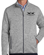 Embroidered Port Authority® Sweater Fleece Jacket