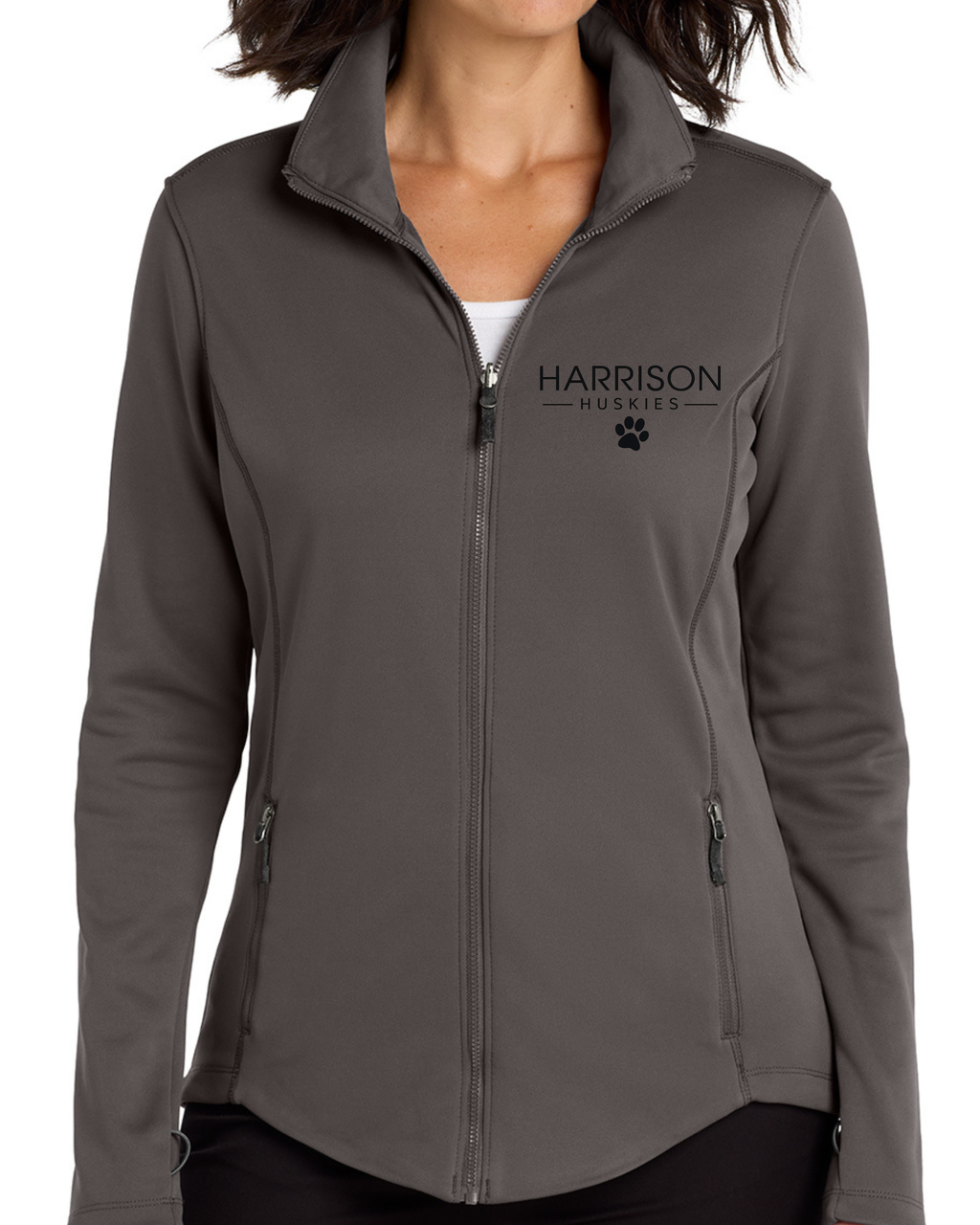 Embroidered Port Authority® Women's Collective Smooth Fleece Jacket