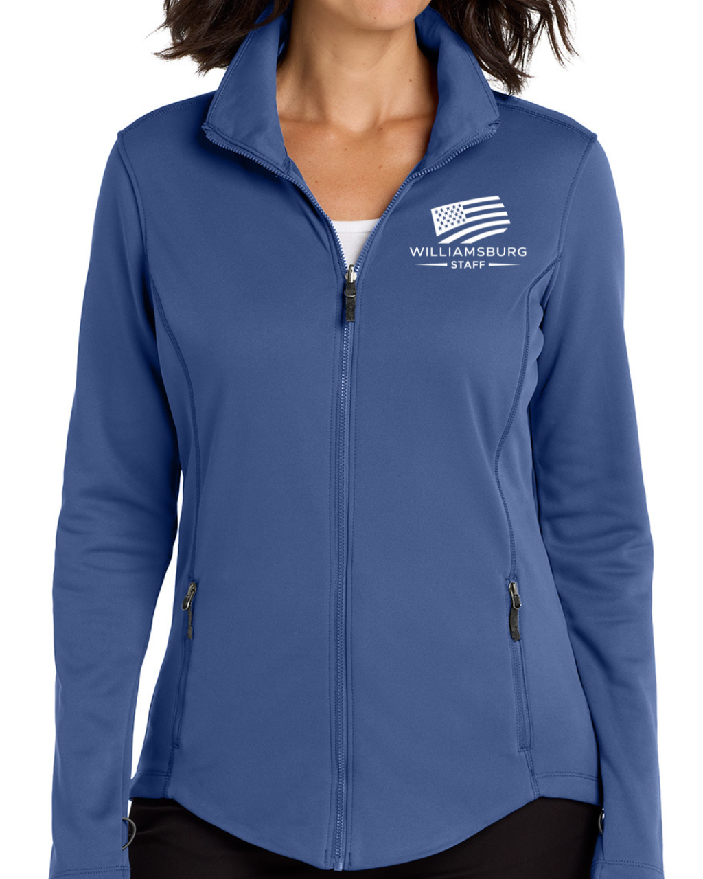 Embroidered Port Authority® Women's Collective Smooth Fleece Jacket