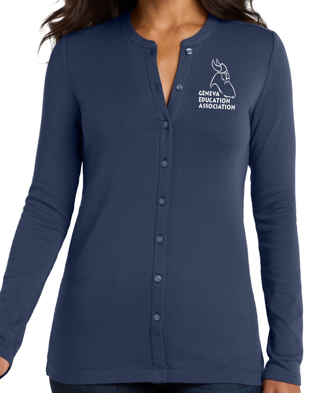 Port Authority® Women's Concept Stretch Button-Front Cardigan