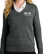 Embroidered Port Authority® Women’s Easy Care V-Neck Sweater