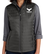 Embroidered Port Authority® Women's Packable Puffy Vest