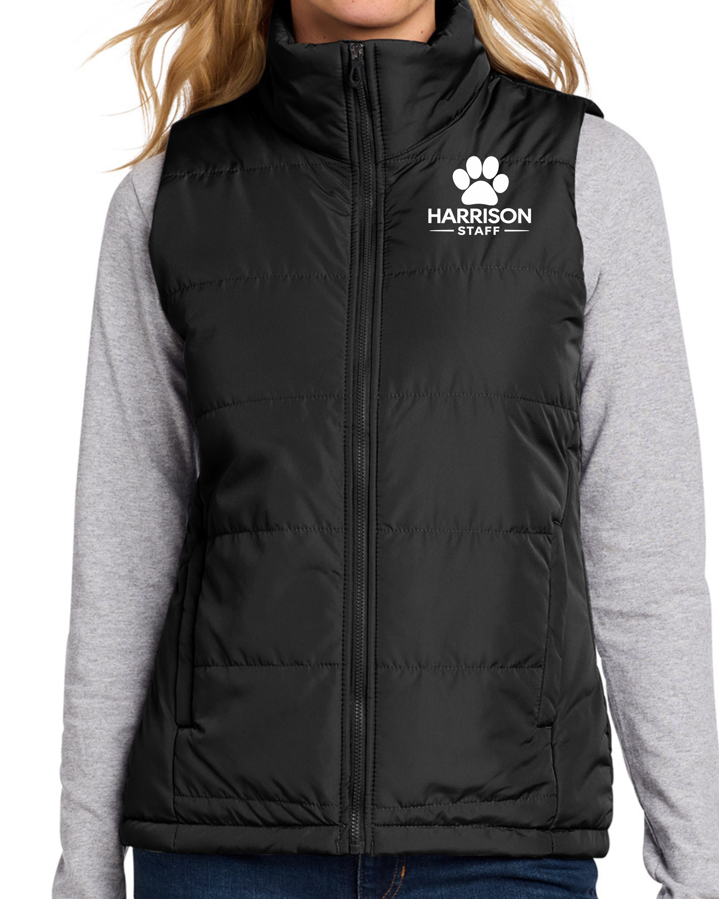 Embroidered Port Authority® Women's Puffer Vest