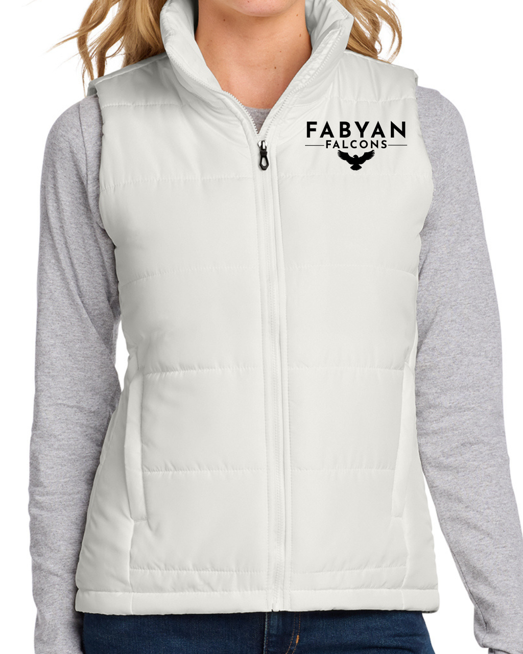 Embroidered Port Authority® Women's Puffer Vest