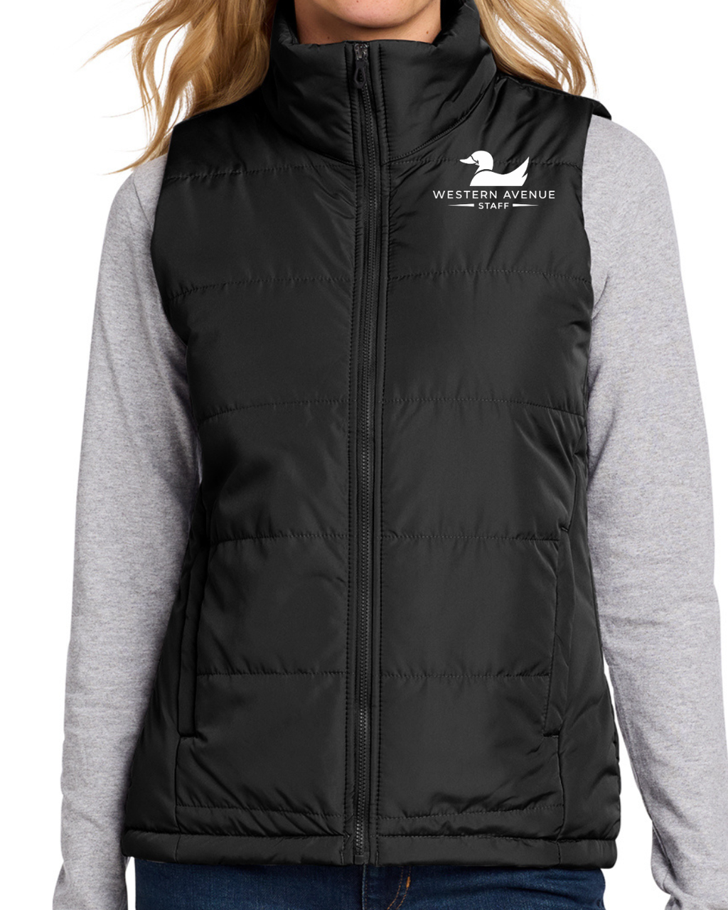 Embroidered Port Authority® Women's Puffer Vest