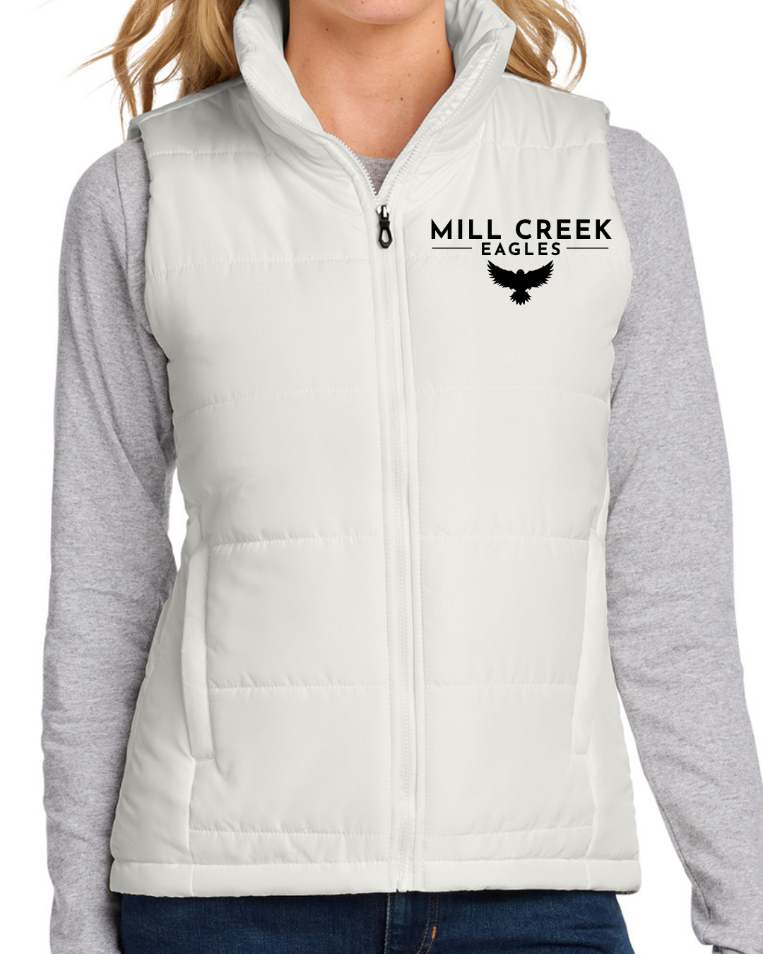 Embroidered Port Authority® Women's Puffer Vest