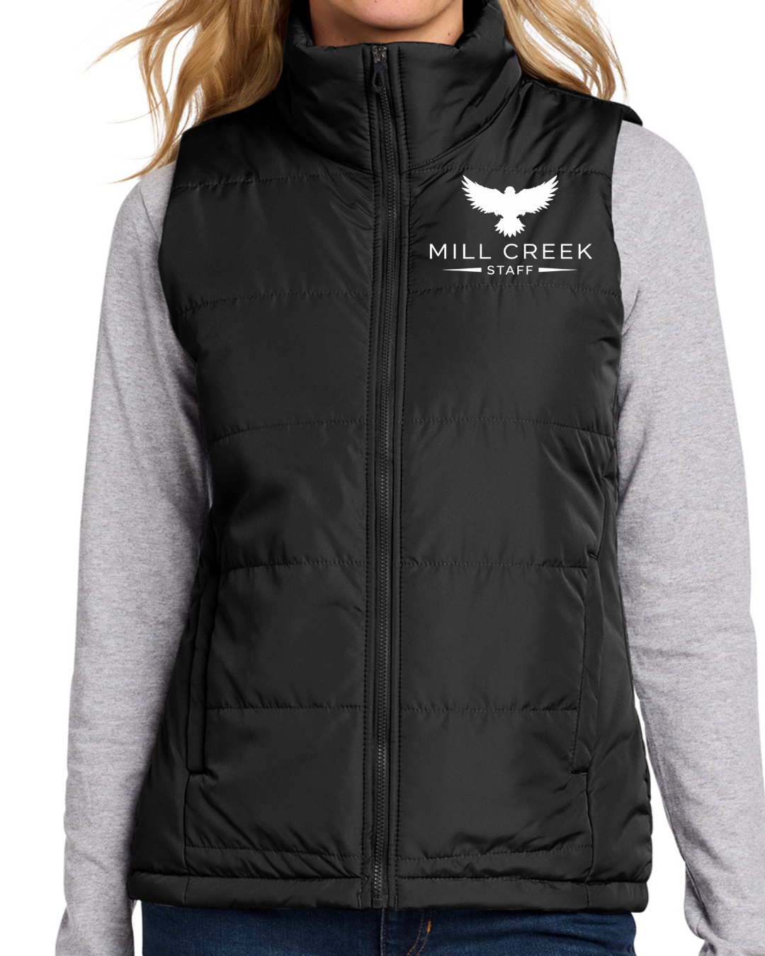 Embroidered Port Authority® Women's Puffer Vest