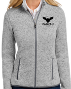 Embroidered Port Authority® Women's Sweater Fleece Jacket