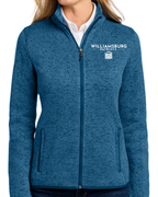 Embroidered Port Authority® Women's Sweater Fleece Jacket