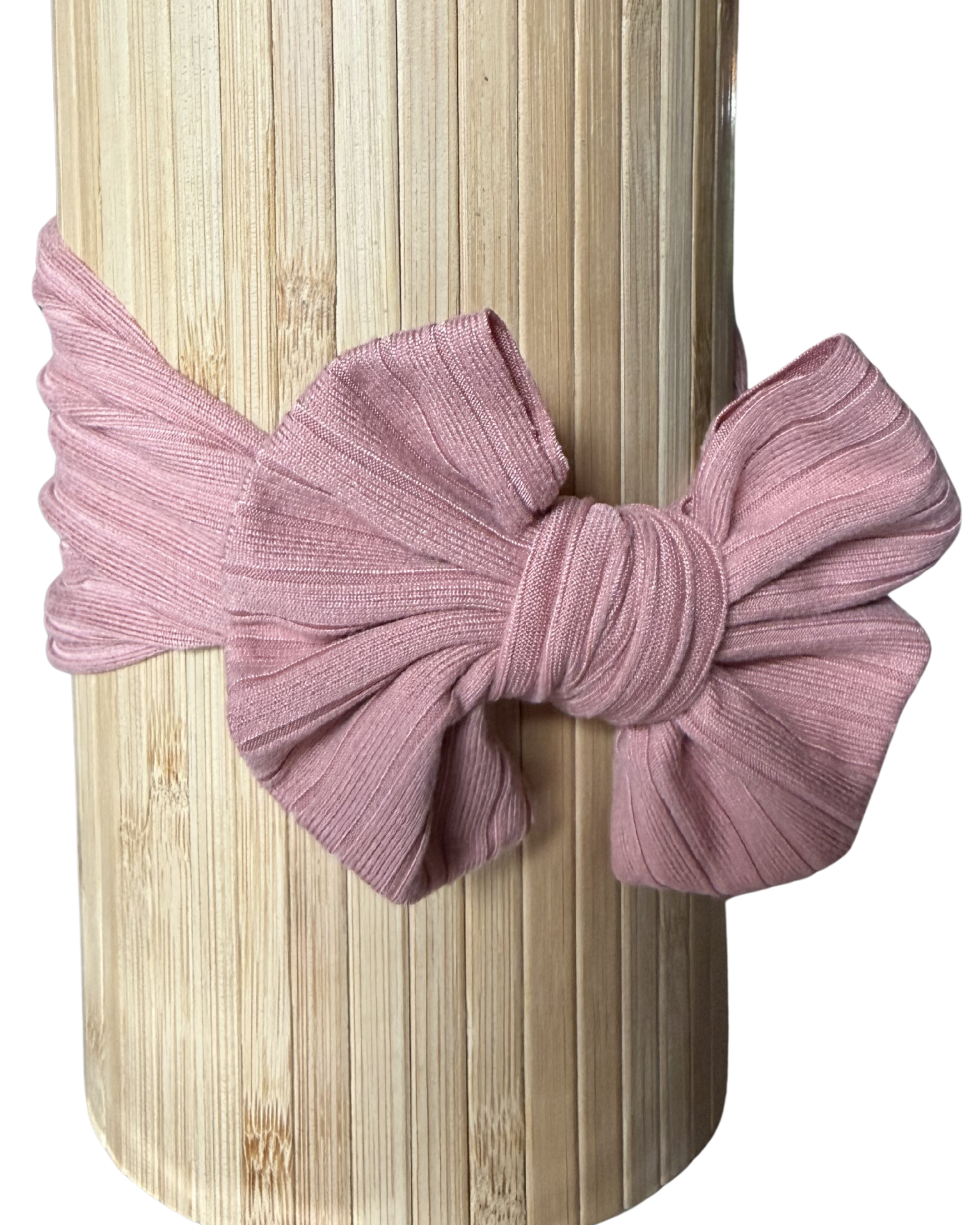 Handmade Rylynn Pink Baby Headwrap