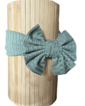 Handmade Sloan Sage Baby Headwrap