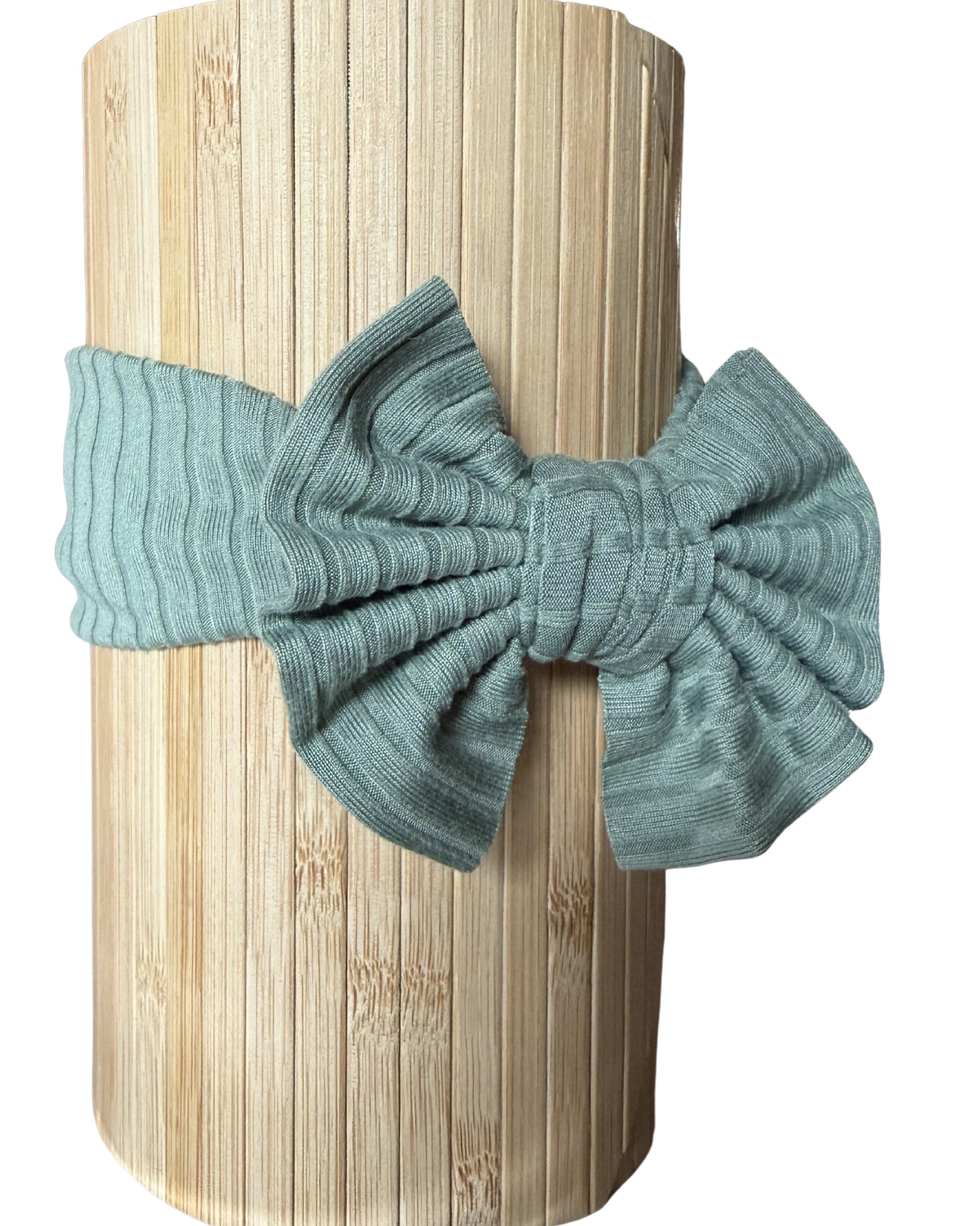 Handmade Sloan Sage Baby Headwrap