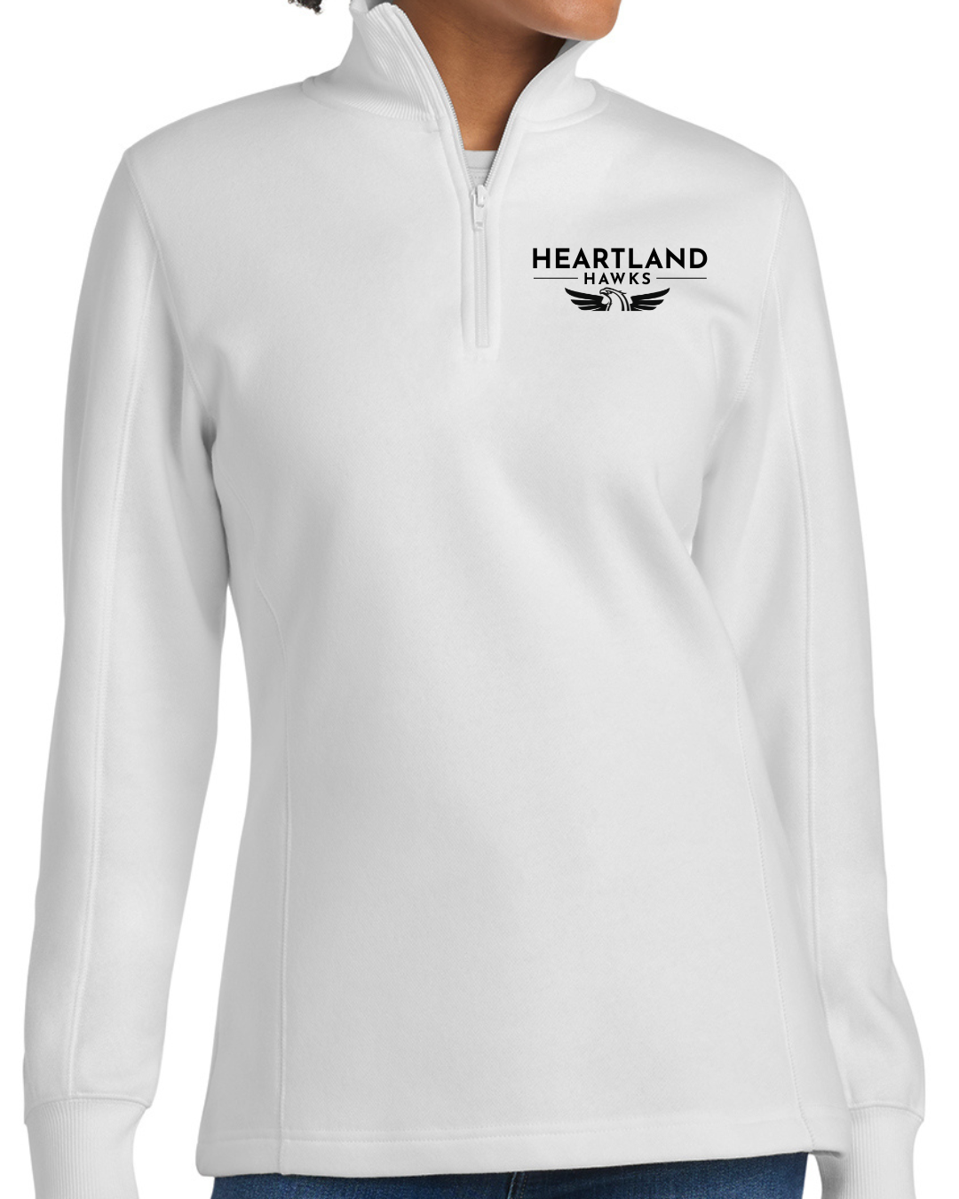 Embroidered Sport-Tek® Women's 1/4-Zip Sweatshirt