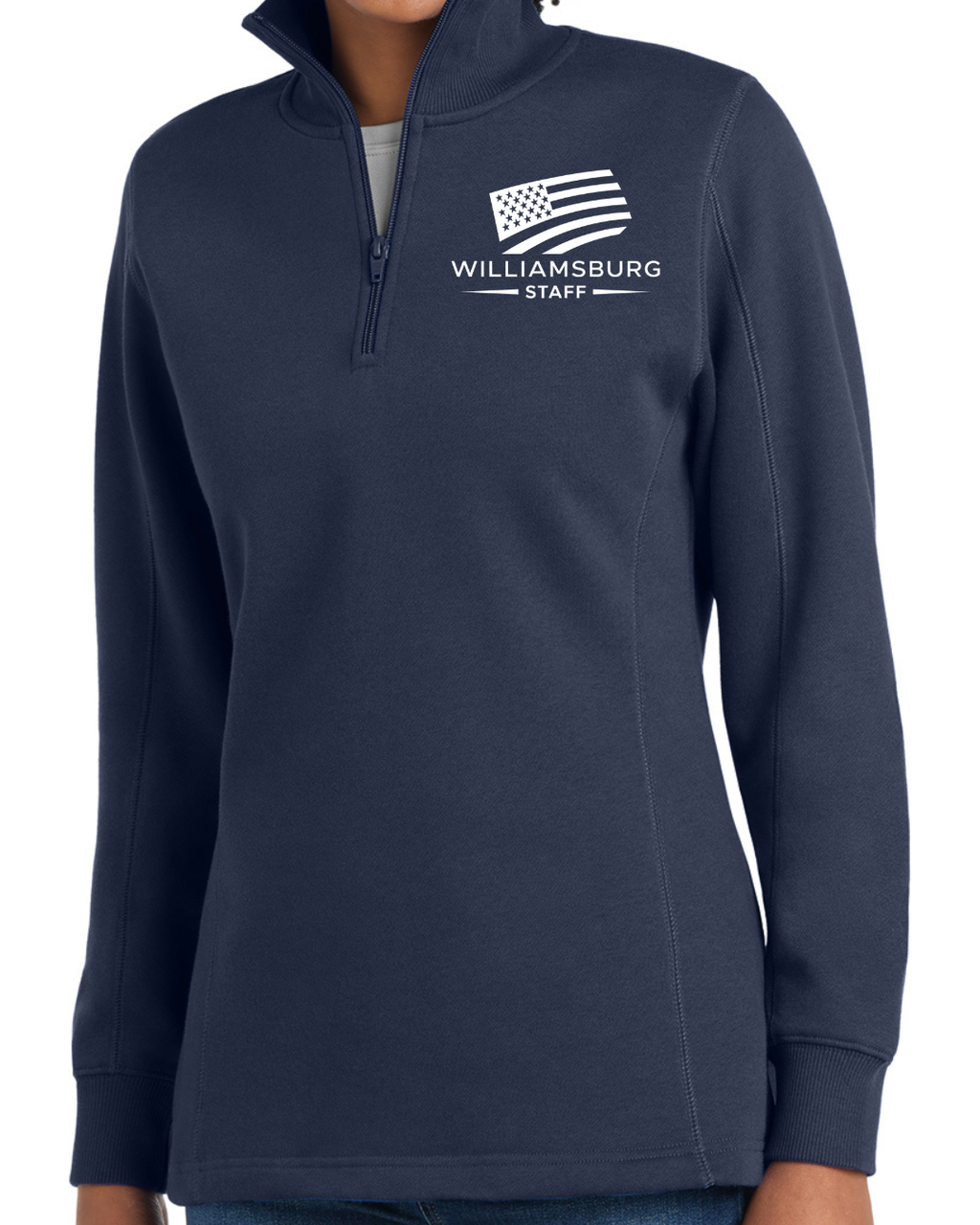 Embroidered Sport-Tek® Women's 1/4-Zip Sweatshirt