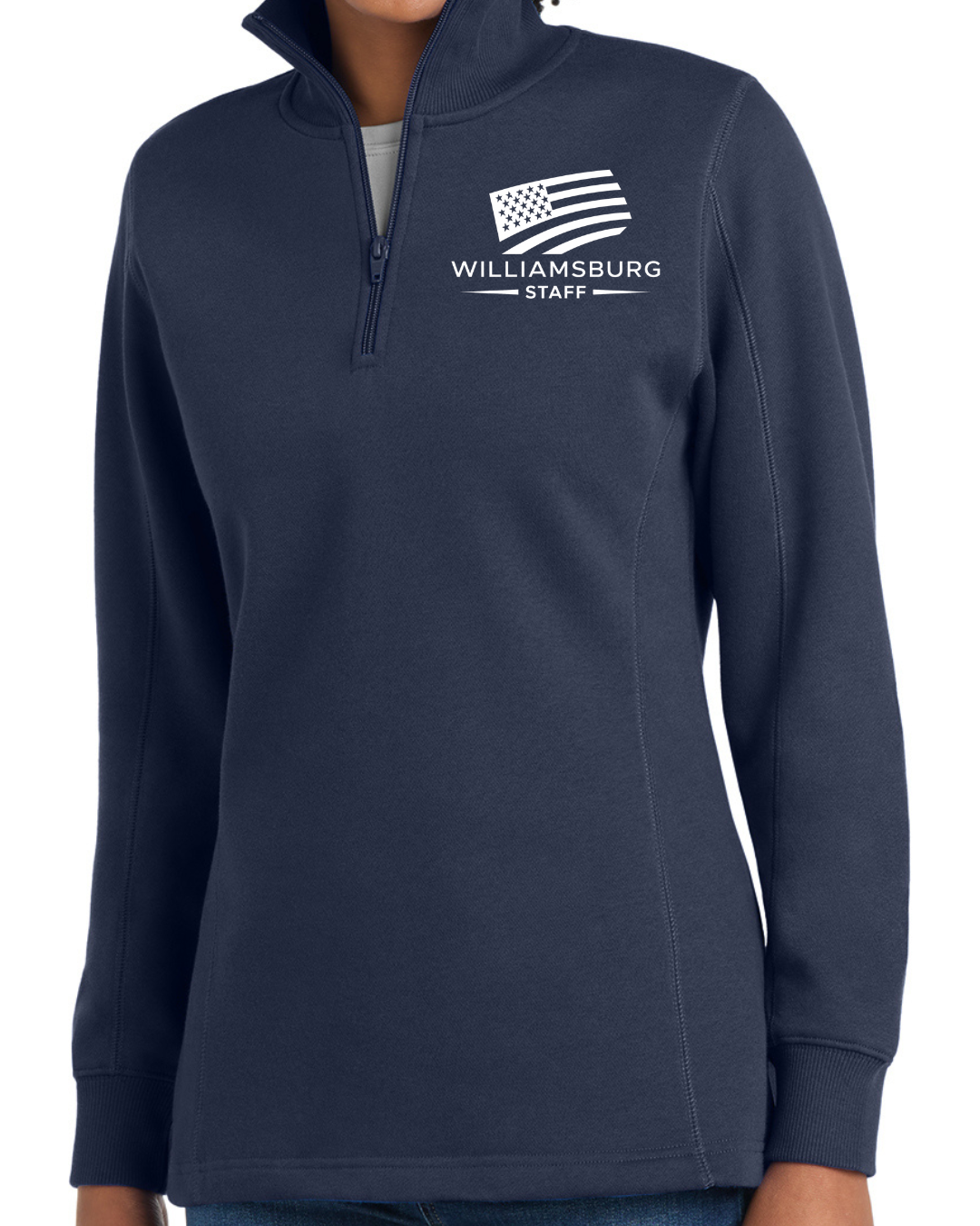 Embroidered Sport-Tek® Women's 1/4-Zip Sweatshirt