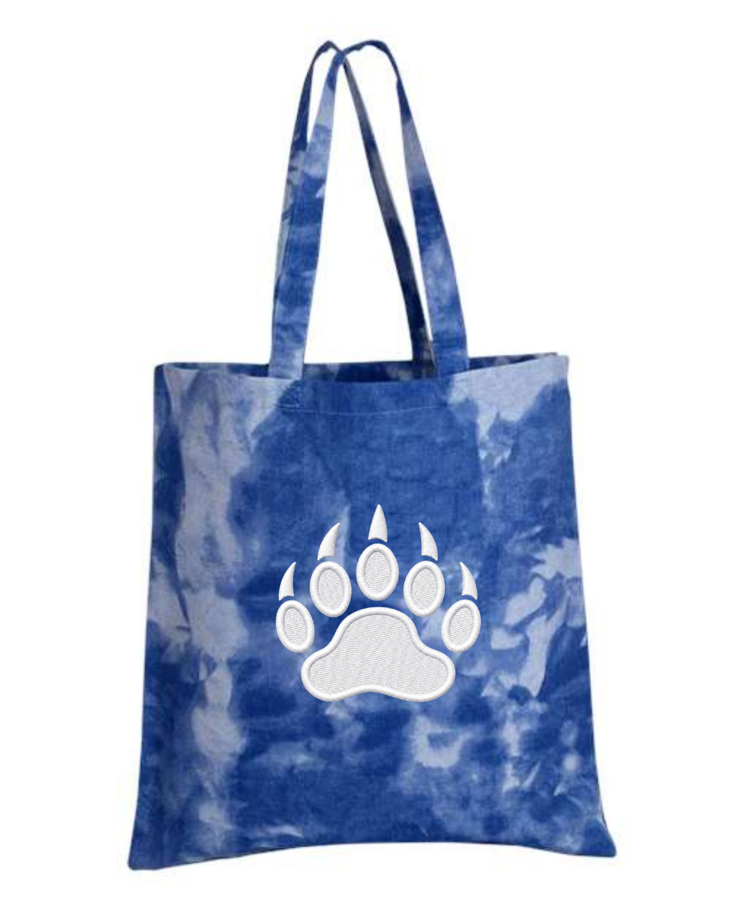 GM Tie-Dyed Canvas Tote Bag