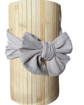 Handmade Taupe Baby Headwrap
