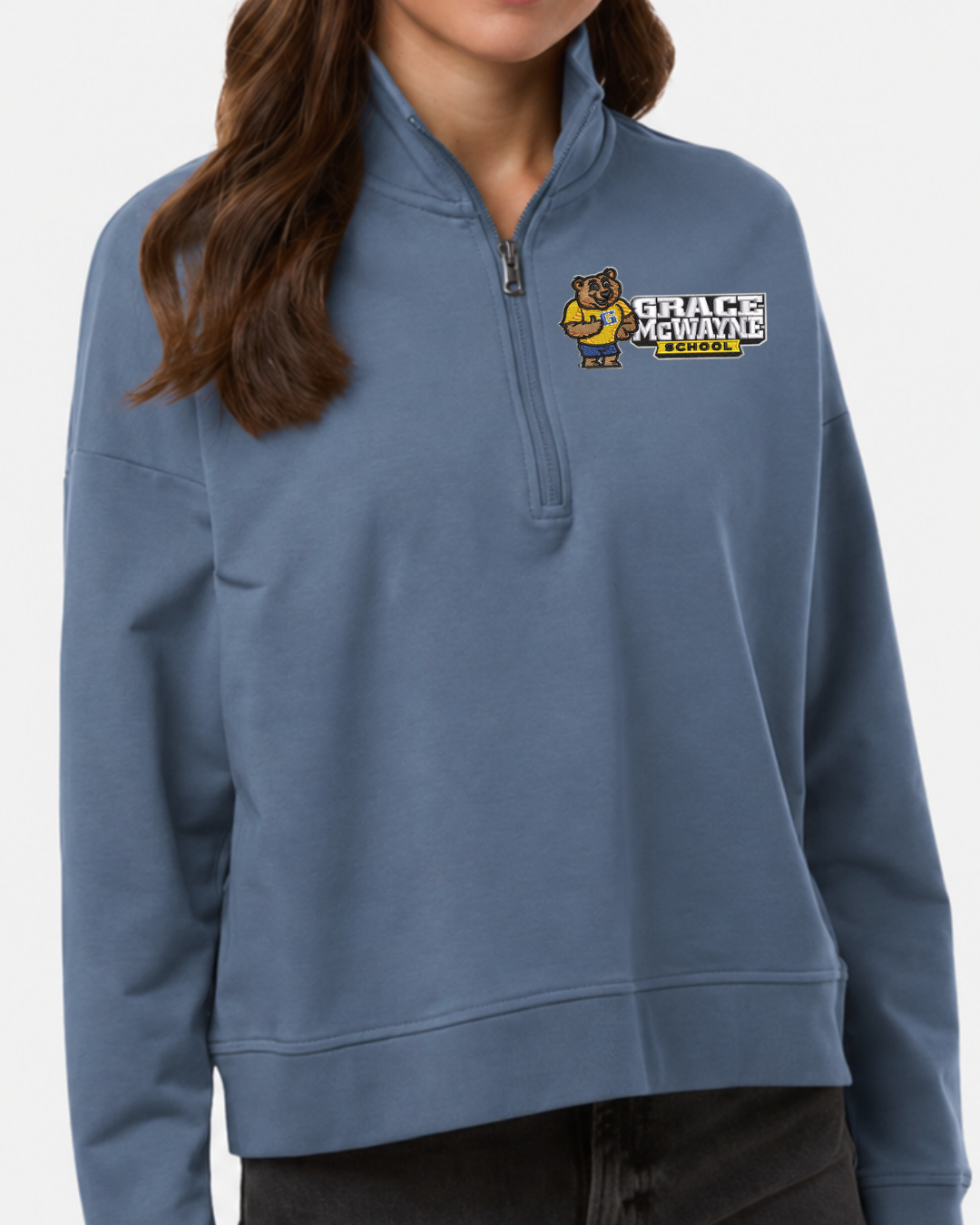 GM Women's Perform Quarter-Zip Pullover