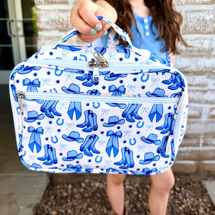 Personalized Cowgirl Lunchbox