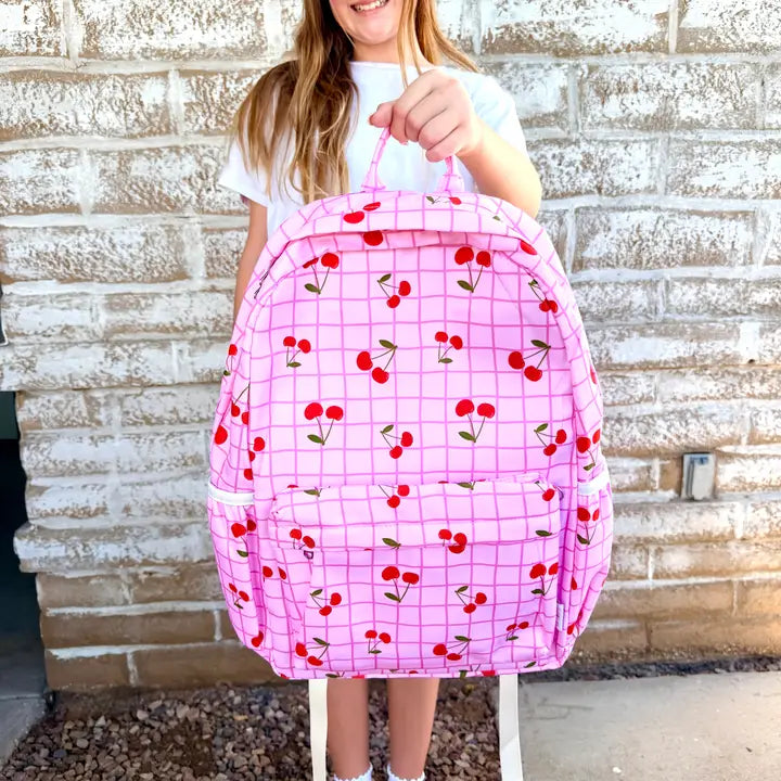 Personalized Cherries Backpack