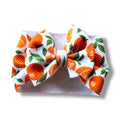 Oranges Headwrap Bow