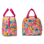 Personalized Fringed Bold Floral Backpack & Lunchbox Bundle