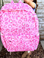 Personalized Leopard Backpack
