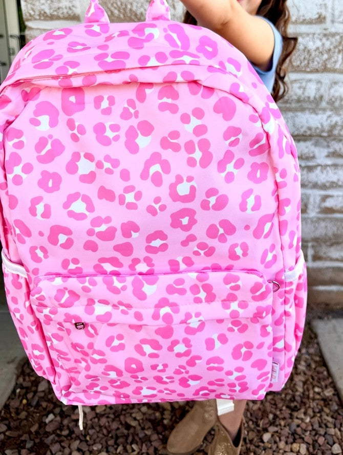 Personalized Leopard Backpack