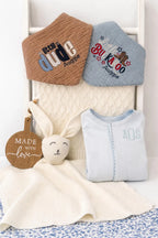Personalized Monogram Magnetic Baby Romper