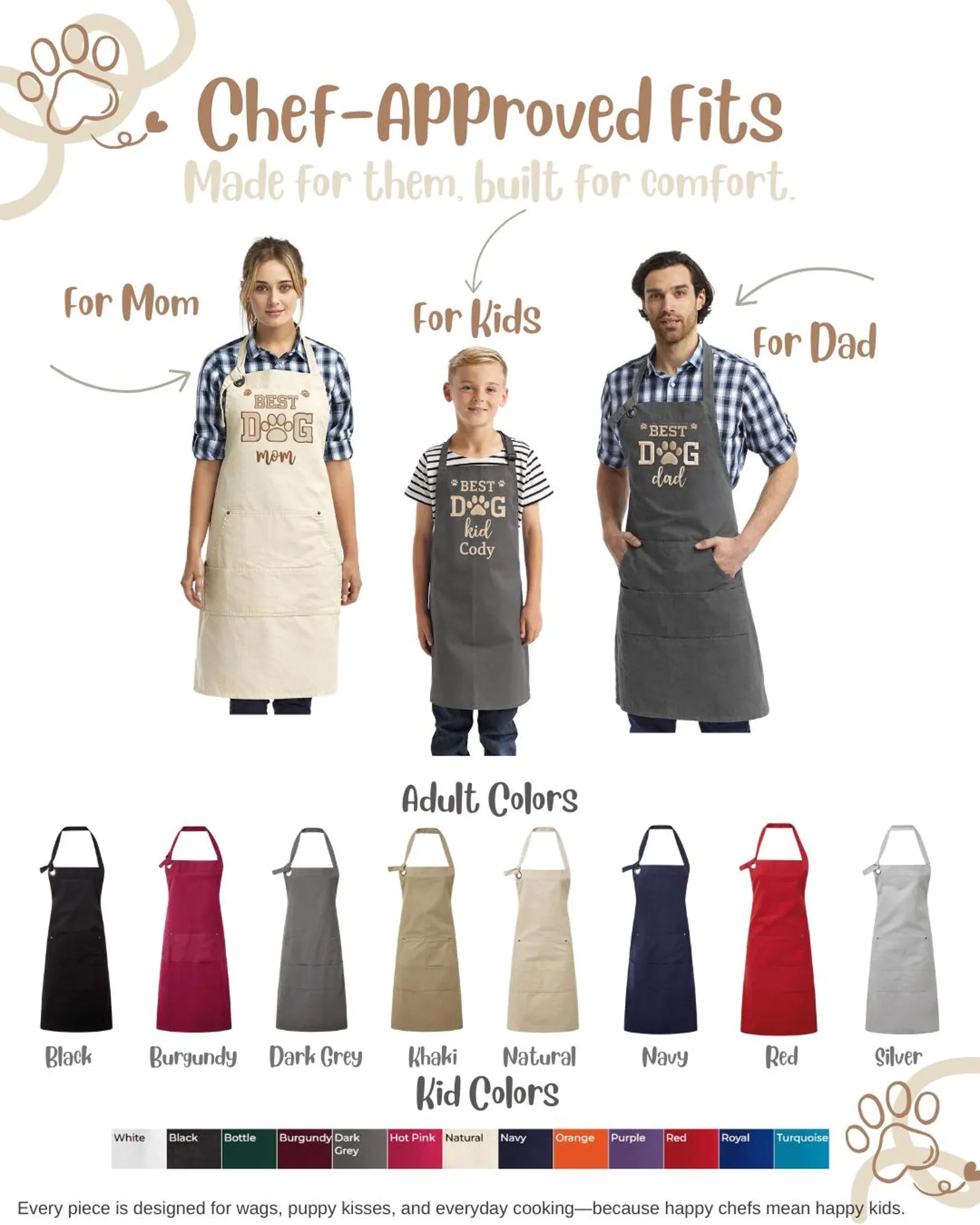 Best Dog Mom Apron