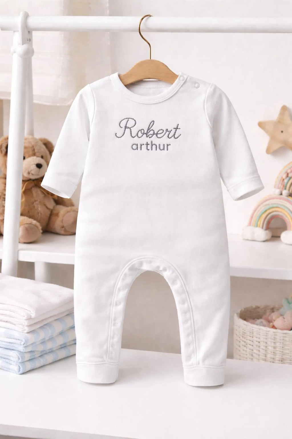 Custom Name Baby Romper