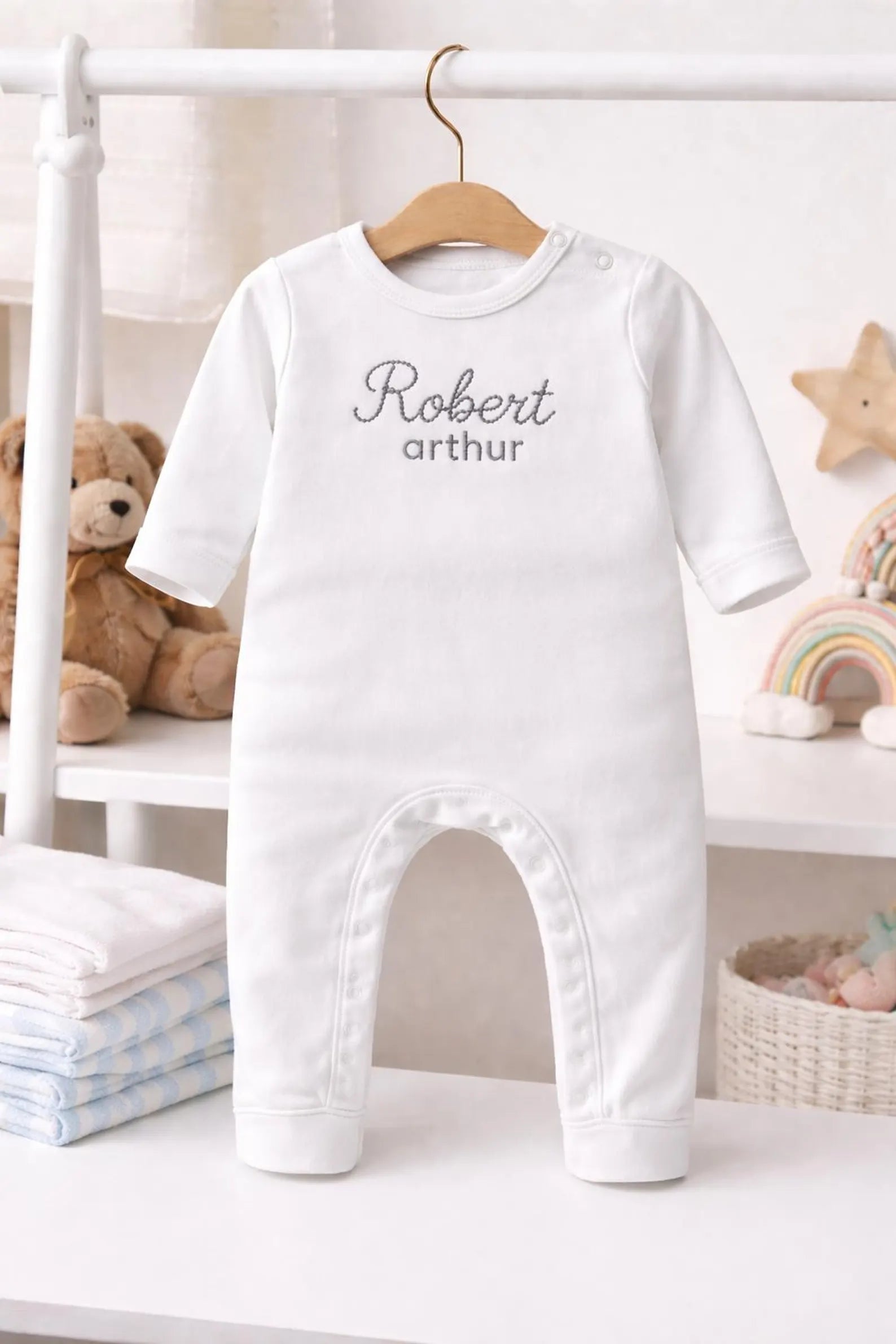 Custom Name Baby Romper