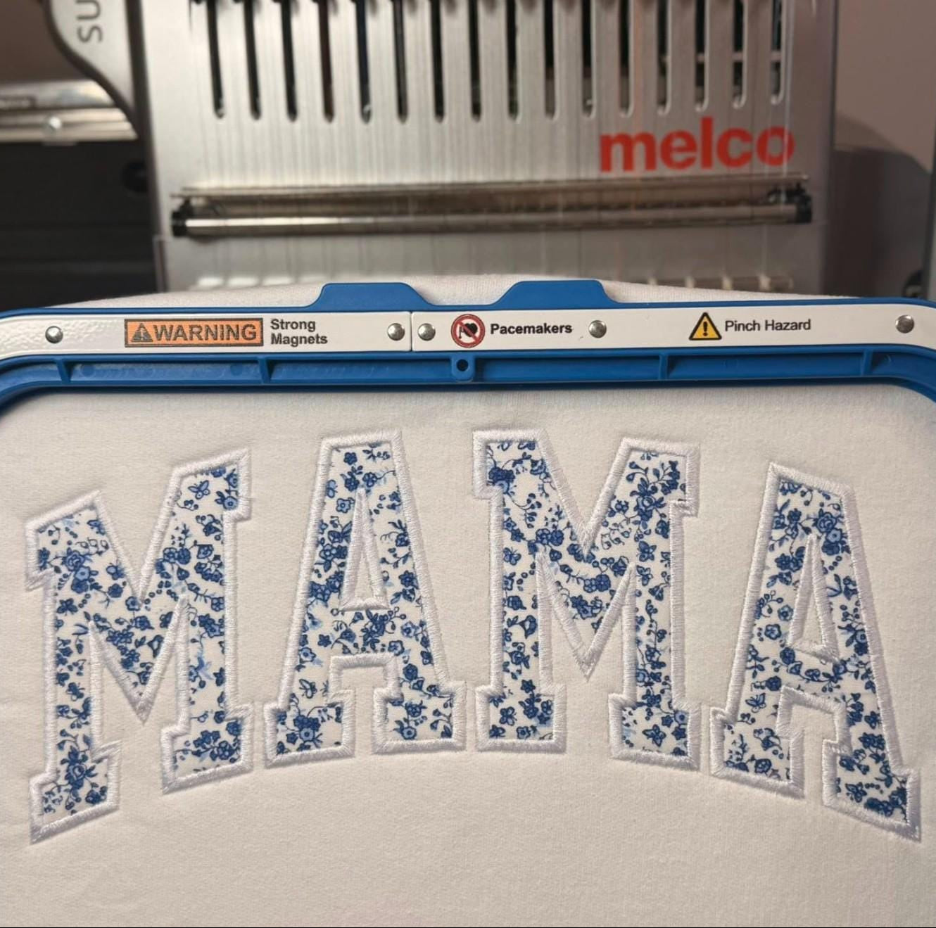 Varsity Letter Crewneck "Mama"
