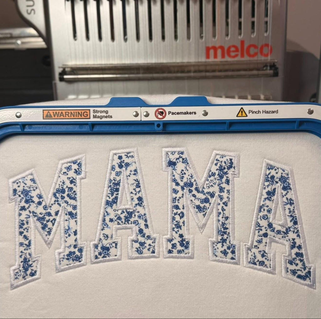 Varsity Letter Crewneck "Mama"