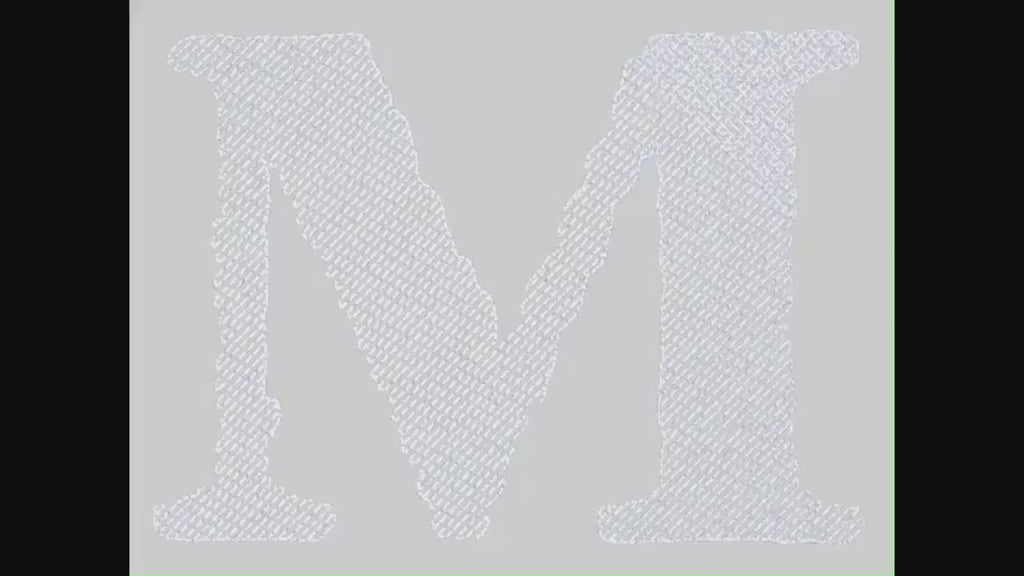 Floral Monogram Baby Blanket