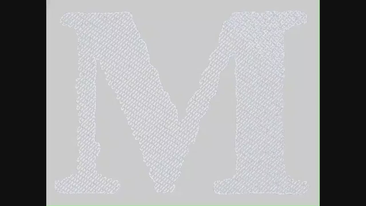Floral Monogram Baby Blanket